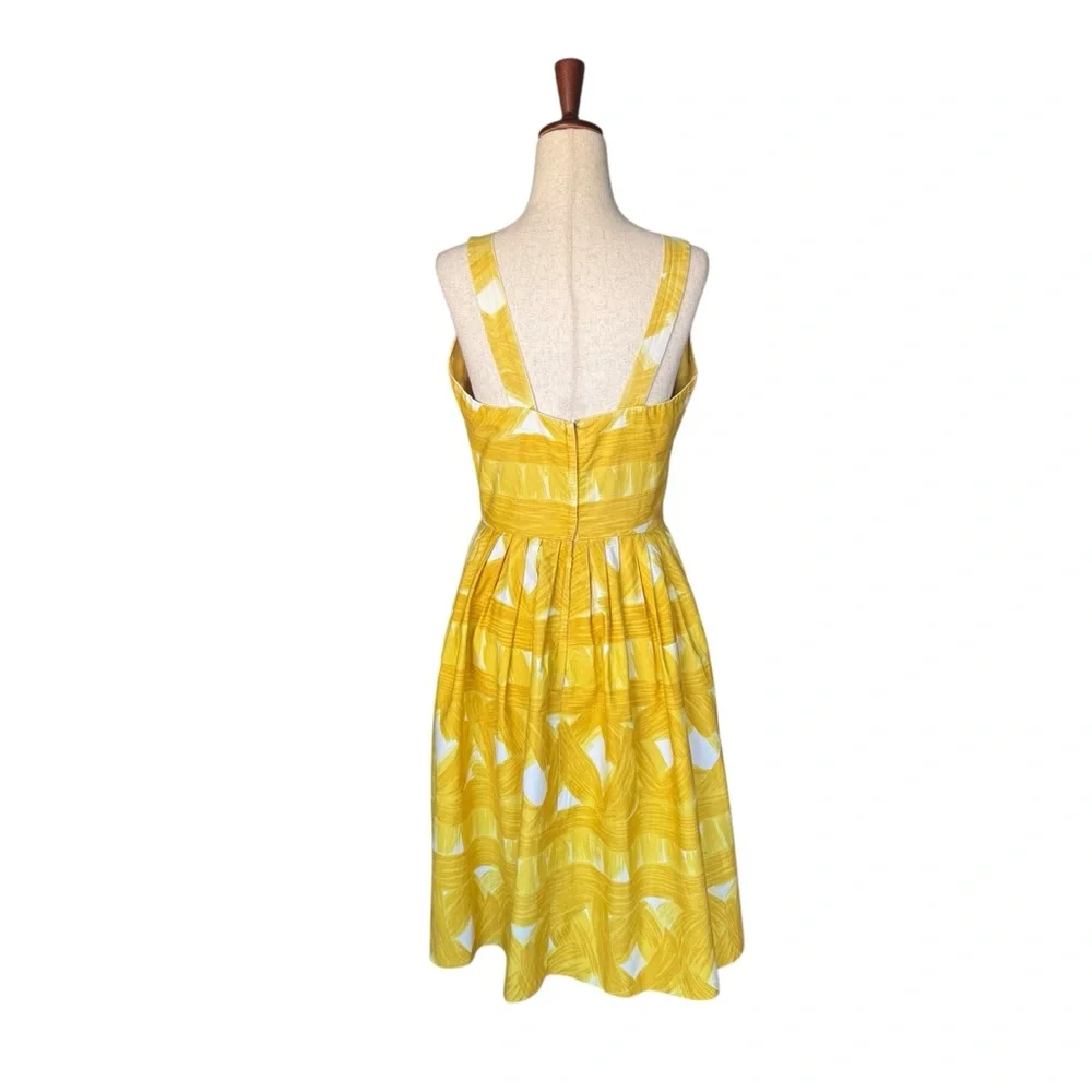 Vintage 50s Bunny’s Casuals Hawaiian Tiki Cotton Floral Dress VLV Small - Picture 6 of 11